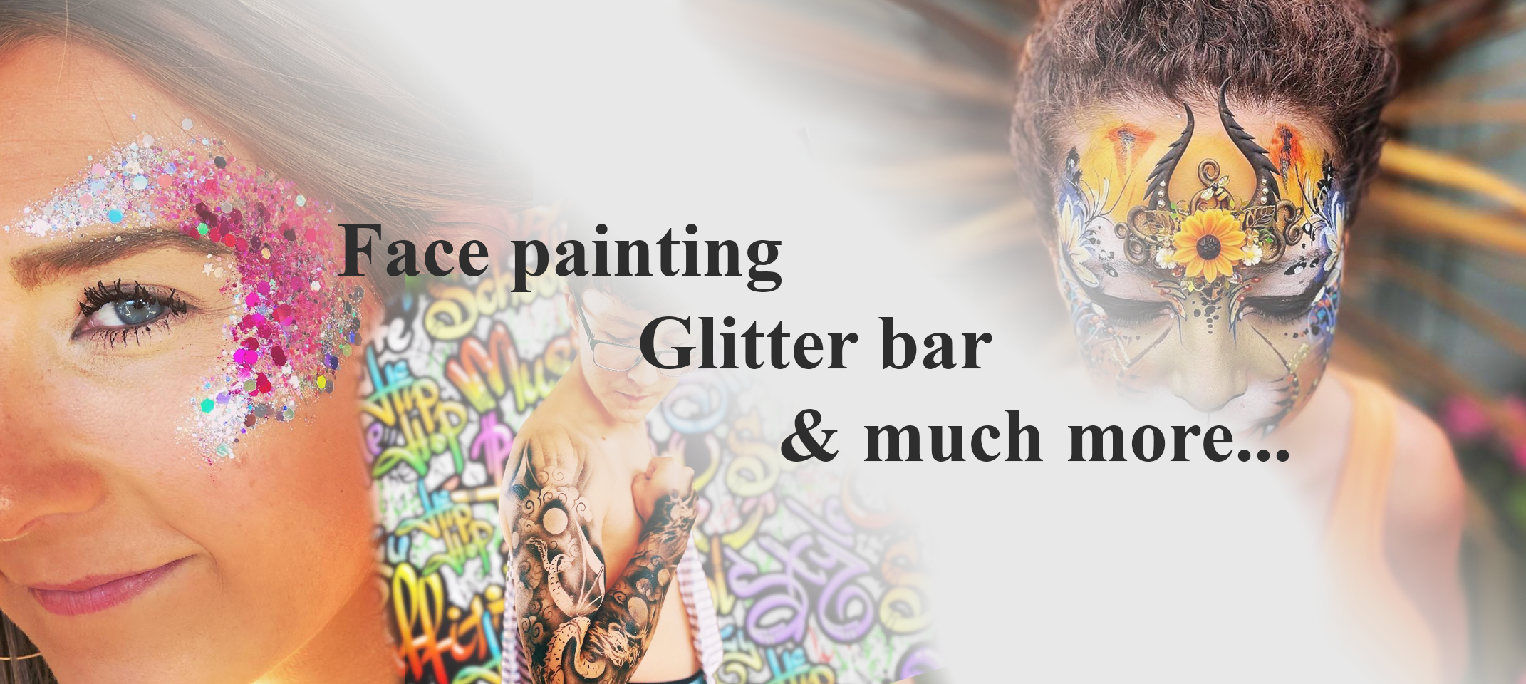 Glitter-bar, Moondust Face & Body Art