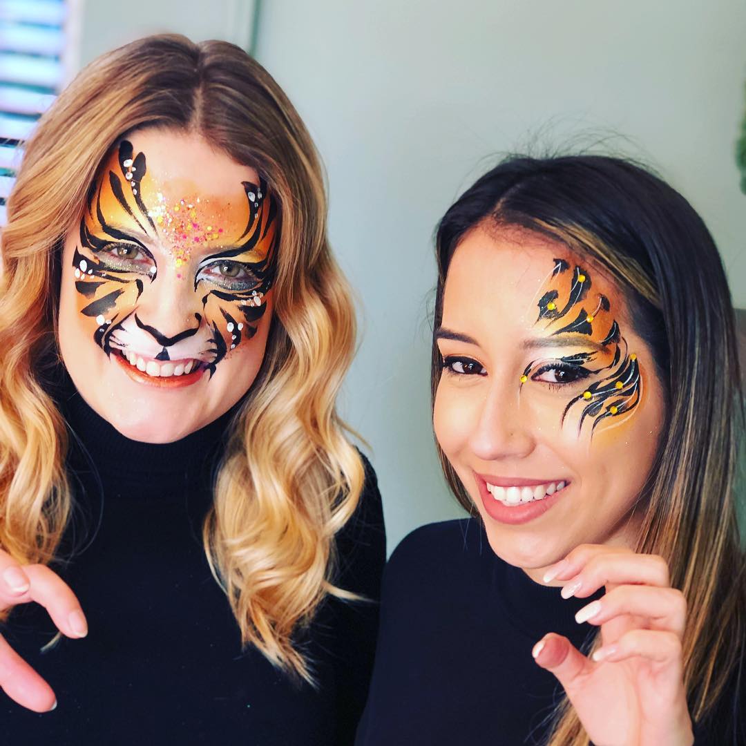 Adult face painting