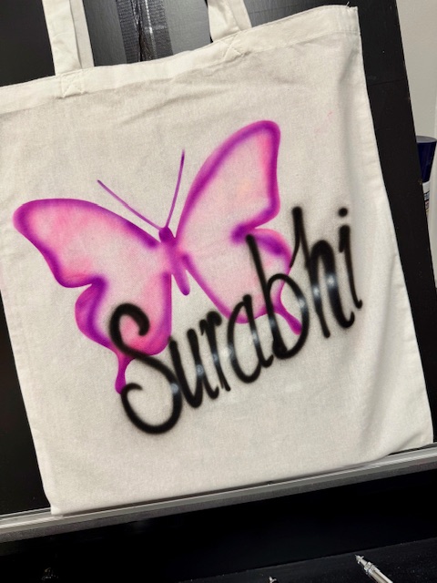 Airbrush events in London for a corporate client